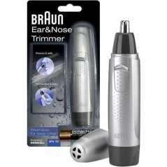 Braun EarNose EN10 Precision Trimmer - Effortless Grooming in Sleek Black | SKU: 4210201574620